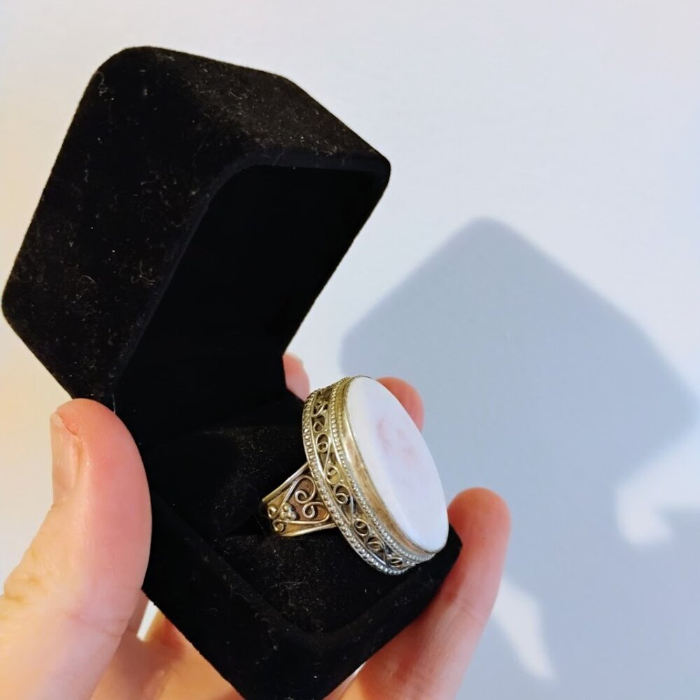 Unique Sterling Silver Ring - image 4